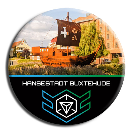 Hansekogge - Die Kogge ist ein typisches Symbol der Hanse Handelsgesellschaft. Dieser Schiffstyp konnte mit einer kleinen Besatzung viele Waren transportieren. Die Kogge ist im Maßstab 1:3.