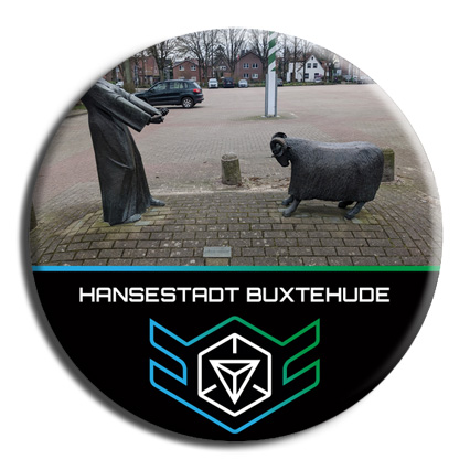 Mette & Oskar - Die Skulpturen von Frijo Müller-Belecke sind in vielen Städten Niedersachsens zu sehen. Sie zeigen Mensch und Tier gemeinsam, oft via Formensprache kommunizierend.